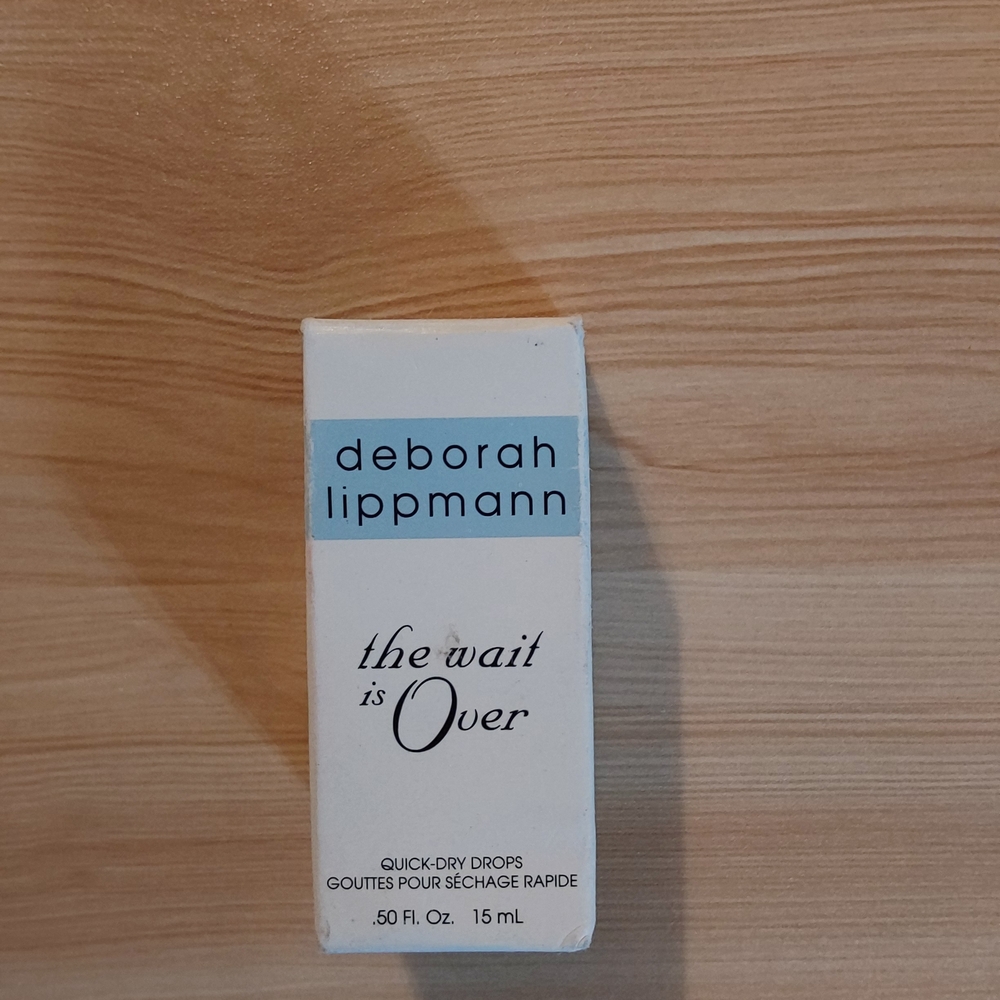 NIB Deborah Lippmann Quick-Dry Drops - Clear